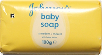 JOHNSON´S BABY mýdlo s medem 100g